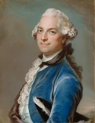 Portrait of the writer Gustaf Fredrik Gyllenborg 1731-1808