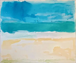 Tranquil Beach Seascape