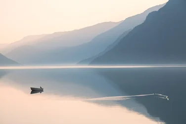 Misty Mountain Lake