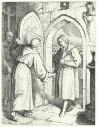 Martin Luther Entering St Augustine