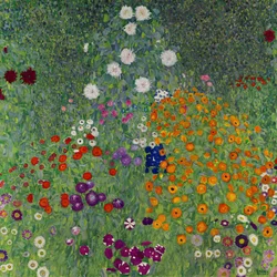 Farm Garden Flower Garden, 1907