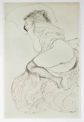 Female Nude, Turned Left