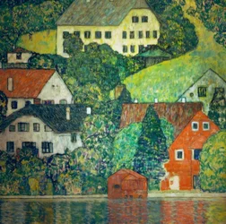 Houses in Unterach on Lake Attersee