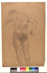 Male Nude from Below
