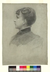 Portrait of Gustav Klimt