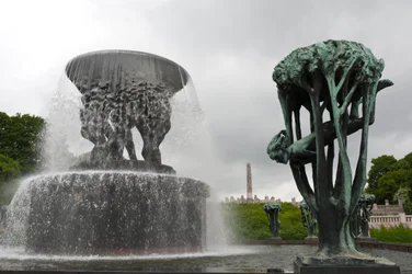 Fountain and 