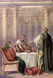 Esther denouncing Aman, c.1950s