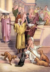 The Parable of the Rich Man and the Beggar Lazarus, 50s