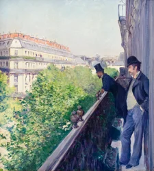 Balcony, boulevard Haussmann