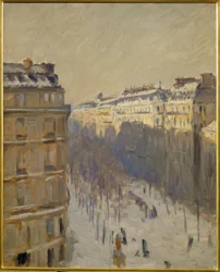 Boulevard Haussmann, Snow Effect