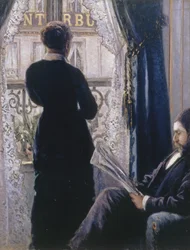 Interior, Woman at the Window