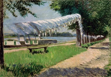 Clothes Drying by the Seine, Petit Gennevilliers