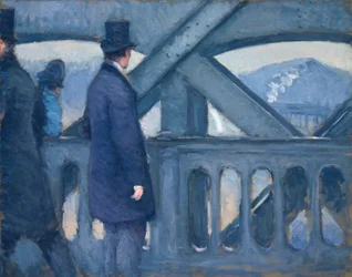 On the Pont de l’Europe