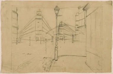 Study for Paris Street; Rainy Day