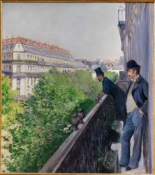A Balcony, Boulevard Haussmann