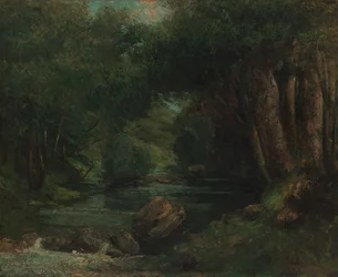 A Brook in the Forest, ca. 1868-77
