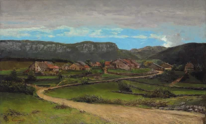 Landscape near Ornans, c.1865