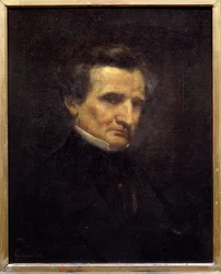 Portrait of Hector Berlioz, French Composer