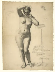 Standing Female Nude