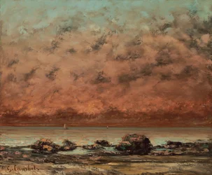 The Black Rocks at Trouville