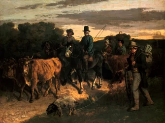 The Farmers of Flagey, 1855