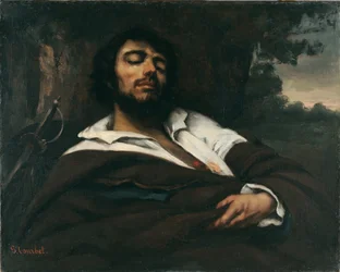 The Wounded Man, ca. 1866