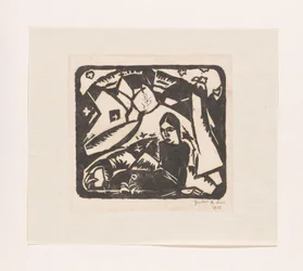 Seated Woman in a Landscape