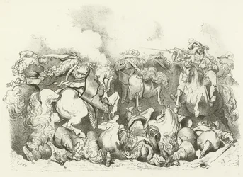 A Charge of Light Horse in the Reign of Louis XIV