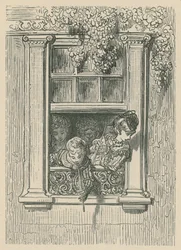 A scene of London life