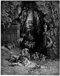 Alcina and Ruggiero as Happy Lovers