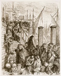 Billingsgate, Landing the Fish, from 