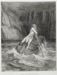 Charon, the Ferryman of Hell, from Dante Alighieri