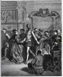 Evening Organized After Don Antonio. Don Quixote Discovers Without Appreciating the Pleasures of Dance - from "Don Quixote de la Mancha" by Miguel Cervantes