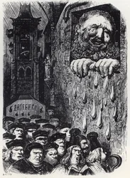 Gargantua mourning his wife
