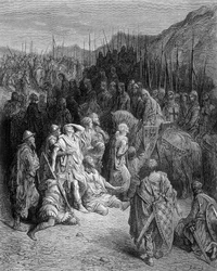 Godefroi meeting the debris of Peter