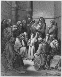 Gustave Dore Bible: Jesus with the Doctors
