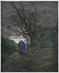 Inferno, Canto 1: The She-Wolf Appears, Illustration from 