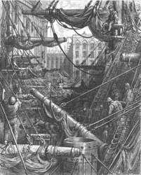Inside the Docks, 1872