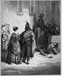 The Two Roosters - from "Fables" by Jean de La Fontaine