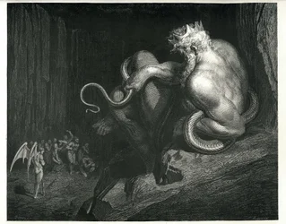 Minos: from The Inferno by Dante Alighieri