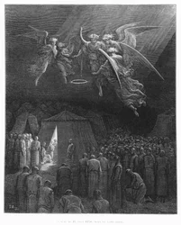 Night of 25th August 1270, Death of St. Louis, illustration from 