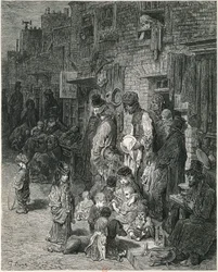 Slums of London