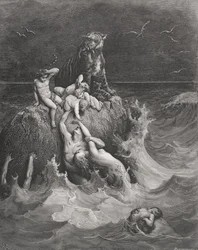 The Deluge, illustration from Dore