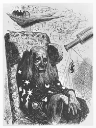 The Astrologer Herr Trippa, Illustration from 