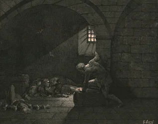 Then, Fasting Got the Mastery of Grief, c1890