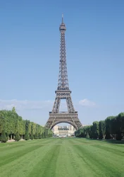 The Eiffel Tower, View Towards the Palais de Chaillot, Constructed 1887-89