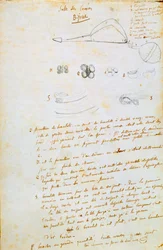Drawings of jewels for Salammbô, c1858