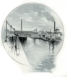View of Quai de l