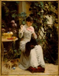 The Young Seamstress