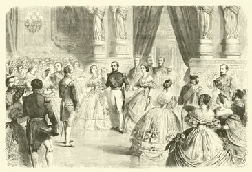 Dancing the Quadrille at a French Imperial Court Ball